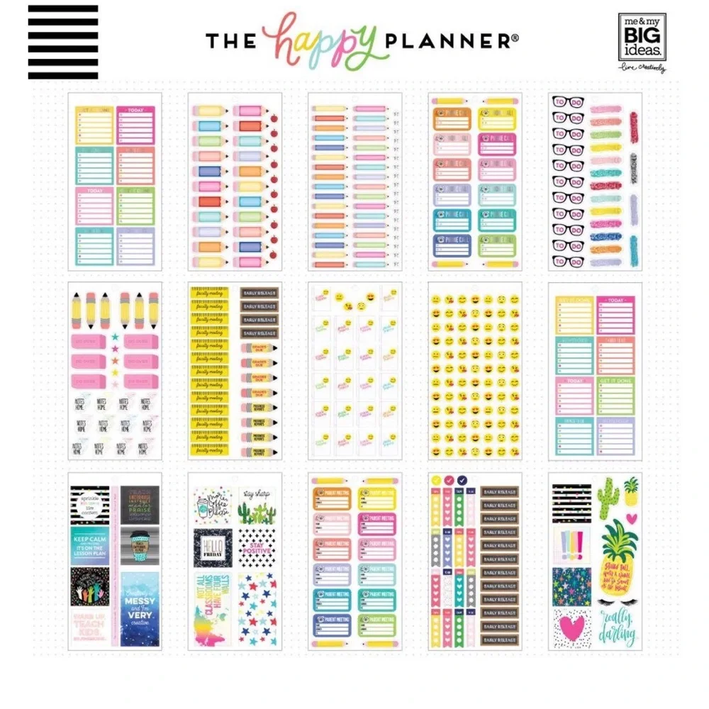 The Happy Planner Sticker Book